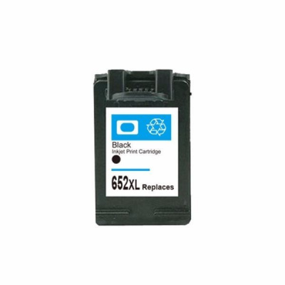 Cartus compatibil cu HP 652 XL F6V25AE negru (black) 