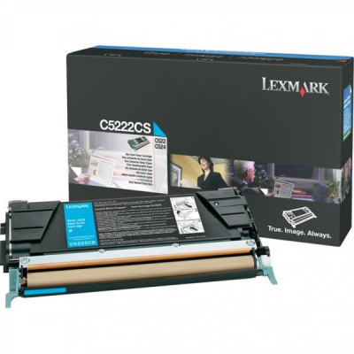 Lexmark C5222CS azuriu (cyan) toner original
