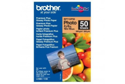 Brother BP71GP50 Premium Glossy Photo Paper, hartie foto, lucios, alb, 10x15cm, 4x6", 260 g/m2, 50 buc