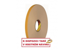 3M 9528W Pěnová oboustranně lepicí montážní páska, bílá, tl. 0,8 mm 25mm x 66 m