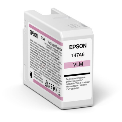Epson C13T47A60N purpuriu deschis (light magenta) cartus original