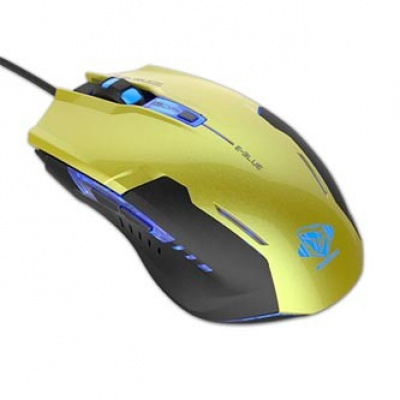 E-blue Mouse Auroza G EMS607GRAA-IU, 3000DPI, Optical, 6tl., Cu fir USB, verde