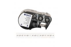 Brady M4-130-499 / 170802, 20.96 mm, Nylon, text negru / fundal alb