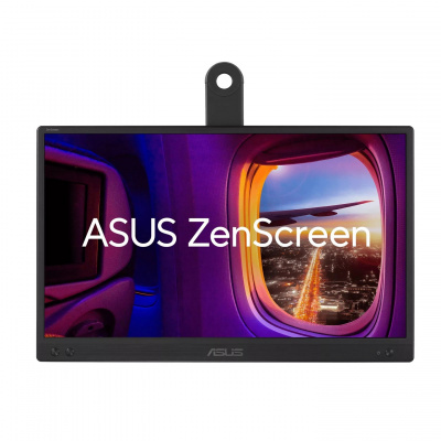 Monitor ASUS ZenScreen MB166CR 90LM07D3-B03170, 15,6", IPS, FHD, 60Hz, 5ms, Negru, 3R