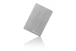 VERBATIM Externí HDD 2TB Store 'n' Go ALU Slim Portable Hard Drive USB 3.2, Space gray