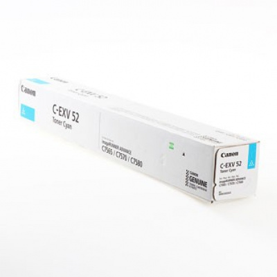 Canon CEXV52 0999C002 azuriu (cyan) toner original