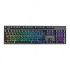 Marvo SOLDAT 20, Tastatură CZ/SK, pentru gaming, cu membrană, tip cu fir (USB), neagră, iluminată