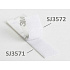 3M Hook & Loop™ SJ3572, bílý, háčky 25 mm - metráž (1dm=10cm)