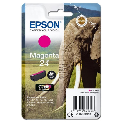 Epson T2423 C13T24234012 purpuriu (magenta) cartus original