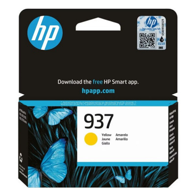 HP 937 4S6W4NE galben (yellow) cartus original