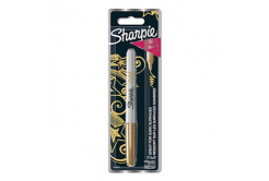 Sharpie 1986003, marker Metallic, aurul, 1buc., 1.4mm, permanent