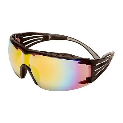 3M SecureFit SF416XAS-BLK Ochranné brýle, portocaliu tip oglindă