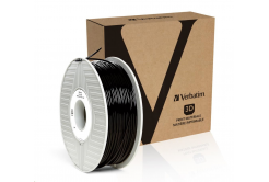VERBATIM 3D Printer Filament ABS 2.85mm, 152m, 1kg black (OLD PN 55018)