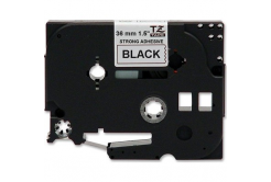 Banda compatibila Brother TZ-S261 / TZe-S261, 36mm x 8m, puternic adeziva, text negru / fundal alb