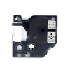 Banda compatibila Dymo 45010, S0720500, 12mm x 7m text negru / fundal transparent