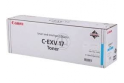 Canon C-EXV17 azuriu (cyan) toner original