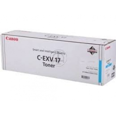 Canon C-EXV17 azuriu (cyan) toner original