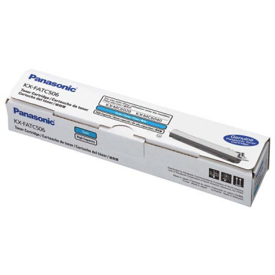 Panasonic KX-FATC506 azuriu (cyan) toner original