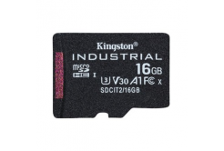 Kingston card de memorie Industrial C10, 16GB, micro SDHC, SDCIT2/16GBSP, UHS-I U3 (Class 10), V30, A1, pSLC card
