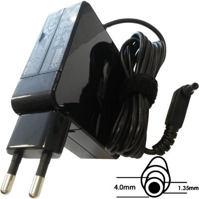 Adaptor original Asus 65W19V (BLK) cu mufă UE (B0A001-00040700)