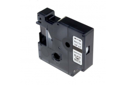 Dymo 18051, S0718260, 6mm x 1, 5m text negru / fundal alb, tub termocontractibil, banda compatibila