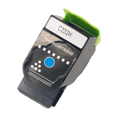 Lexmark C232HC0 azuriu (cyan) toner compatibil