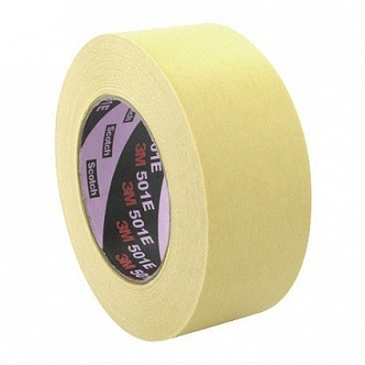 3M 501E Bandă de mascare rezistentă la temperaturi ridicate 24 mm x 50 m