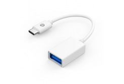 USB redukce, (3.0), USB C samec - USB A samice, bílá, Hewlett-Packard DHC-TC105
