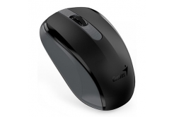 Genius Mouse NX-8008S 31030028400, 1200DPI, 2.4 [GHz], Optical, 3tl., Fara fir USB, negru-gri, 1 buc. AA