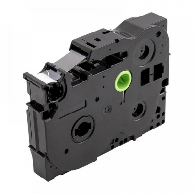 Brother HGe-131, 12mm x 8m, 5buc., text negru / fundal transparent, banda originala