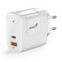 Adaptor de rețea Genius 65W, 2 porturi, USB-C, USB-A, PD-65AC