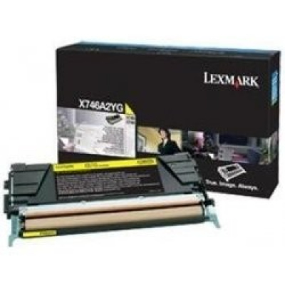 Lexmark X746A2YG galben (yellow) toner original