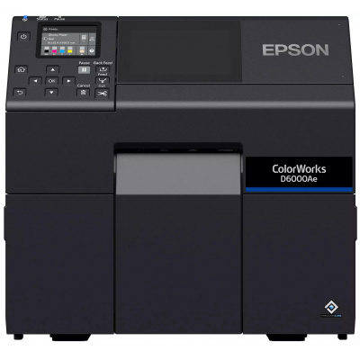 Epson ColorWorks D6000 (Ae) C31CL90102 color imprimantă de etichete, cutter, disp., USB, Ethernet, black