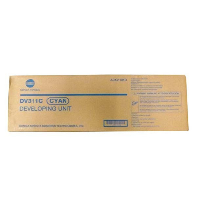 Konica Minolta DV-311C A0XV0KD azuriu (cyan) developer original