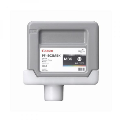 Canon PFI-302MB, 2215B001 mat negru (matte black) cartus original