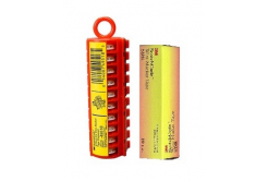 3M STD Dispenser cu zece benzi pentru marcarea cablurilor cu cifrele 0–9 + rezervă (în blister)