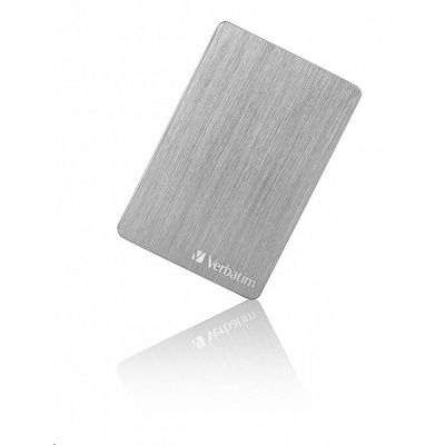 VERBATIM HDD 2.5" 1TB Store 'n' Go ALU Slim Portable Hard Drive USB 3.2, Space gray