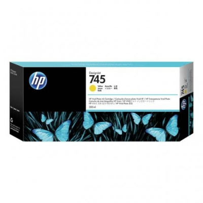 HP 745, F9J99A mat negru (matte black) cartus original
