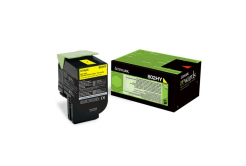 Lexmark 80C2HYE galben (yellow) toner original