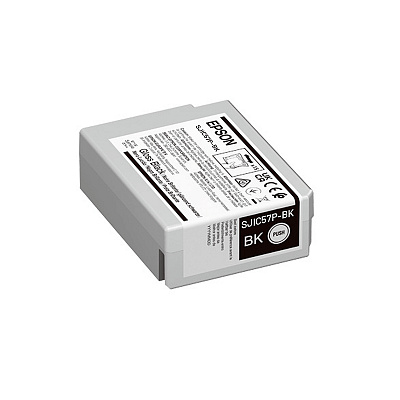 Epson SJIC57P-BK C13T58J140 pentru ColorWorks, negru (black) cartuș original