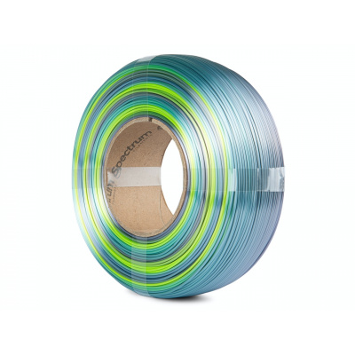 Spectrum 81287 Refill 3D filament, PLA Silk rainbow, 1,75mm, 1000g, Multicolor (Frost gloss)