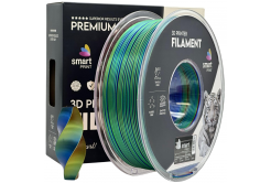 Smart Print FG-S116-E1, 3D filament, PLA Silk, 1,75mm, 1000g, Tri Color, Multicolor (Red, Blue, Green)