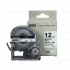 Epson SJ12W, 12mm x 1,5m, text negru / magnetic fundal alb, banda compatibila