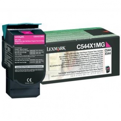 Lexmark C544X1MG purpuriu (magenta) toner original