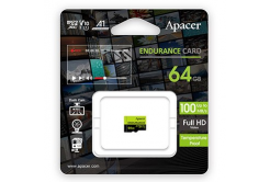 Apacer card de memorie Endurance, 64GB, micro SDXC, AP64GEDM0D05-R, UHS-I U3 (Class 10), V30, A1