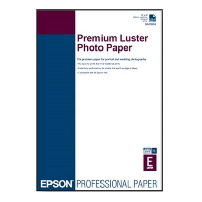 Epson Premium Luster Photo Paper S041785 C13S041785, 235 g/m2, A3+, 100buc., lucios, alb, hârtie fotografică