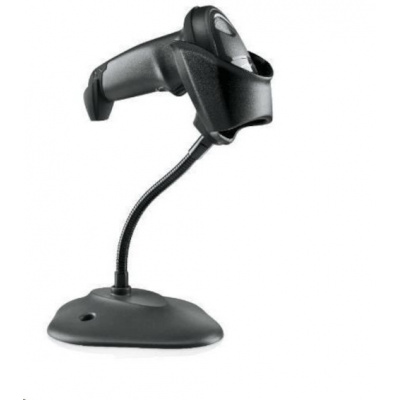 Zebra čtečka DS4608 SR 2D black + USB kabel DS4608-SR7U2100SGW, stojánek