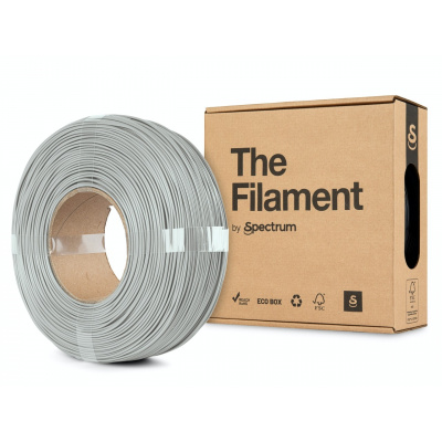 "The Filament" by Spectrum TF-24047, ReFill PLA, 1,75mm, 1000g, Argintiu (Silver aluminium)