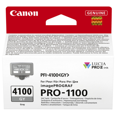 Canon PFI-4100 6783C001 gri (grey) cartus original