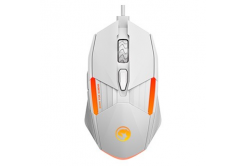 Mouse Cu fir USB, Marvo M291 M291 WH, alb, optical, 6400DPI